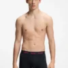 Three-pack trunks with jacquard logo waistband