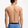 Three-pack trunks with jacquard logo waistband