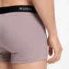 Three-pack trunks with jacquard logo waistband