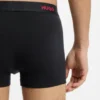 Three-pack trunks with jacquard logo waistband