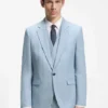 Three-piece extra-slim-fit suit