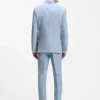 Three-piece extra-slim-fit suit