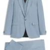 Three-piece extra-slim-fit suit