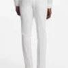 Three-piece extra-slim-fit suit in stretch-cotton seersucker