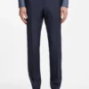 Three-piece slim-fit suit in virgin-wool serge Three-piece slim-fit suit in virgin-wool serge