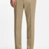 Three-piece slim-fit suit in virgin-wool serge Three-piece slim-fit suit in virgin-wool serge