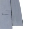 Three-piece slim-fit suit in wool-blend poplin Three-piece slim-fit suit in wool-blend poplin