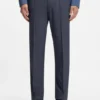 Three-piece slim-fit suit with zip waistcoat Three-piece slim-fit suit with zip waistcoat