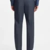 Three-piece slim-fit suit with zip waistcoat Three-piece slim-fit suit with zip waistcoat