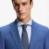 Tie with jacquard pattern