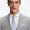 Tie with jacquard pattern