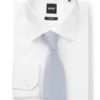 Tie with jacquard pattern