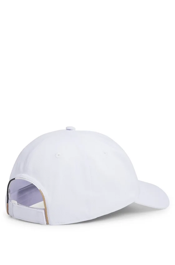 Tonal-logo cap in mesh piqué Tonal-logo cap in mesh piqué
