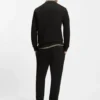 Tonal-logo sweatshirt in stretch cotton