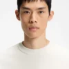 Tortoise-logo sweatshirt in cotton terry