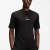 Tortoise-logo T-shirt in cotton jersey