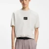 Tortoise-logo T-shirt in cotton jersey