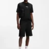 Tortoise-logo T-shirt in cotton jersey