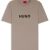 Tortoise-logo T-shirt in cotton jersey