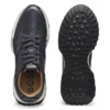 Trainers in burnished leather