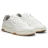 Trainers in faux leather