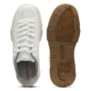 Trainers in faux leather
