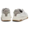 Trainers in faux leather