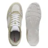Trainers in mesh and faux suede