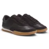 Trainers in suede and leather
