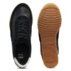 Trainers in suede and leather