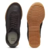 Trainers in suede and leather