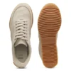 Trainers in suede and leather