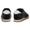 Trainers in suede and leather