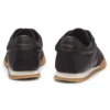 Trainers in suede and leather