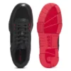 Trainers with mesh and faux leather