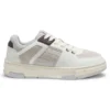 Trainers with mesh and faux leather