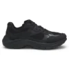 Trainers with mesh and faux leather