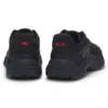 Trainers with mesh and faux leather