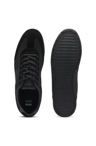 Trainers with mesh detailing