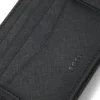 Trifold wallet with monogram pattern