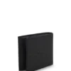 Trifold wallet with monogram pattern