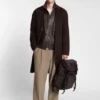 Twill backpack with Double B monogram