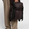 Twill backpack with Double B monogram