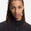 Twill bomber jacket with buttoned stand collar Twill bomber jacket with buttoned stand collar