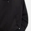 Twill bomber jacket with buttoned stand collar Twill bomber jacket with buttoned stand collar