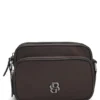 Twill crossbody bag with Double B monogram