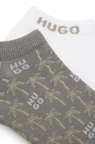 Two-pack of ankle-length socks