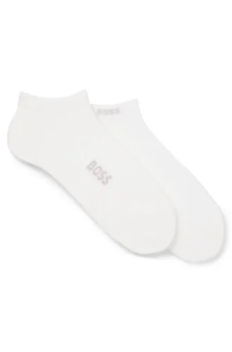 Two-pack of ankle socks in a bamboo blend