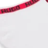 Two-pack of branded-cuff socks in an ankle length Two-pack of branded-cuff socks in an ankle length