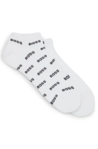 Two-pack of branded socks in an ankle length